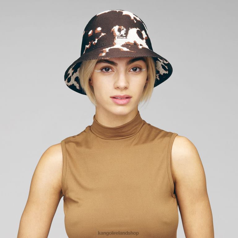 IE Kangol Carnival Casual Dark Brown Cow Unisex Accessories 6B26V577