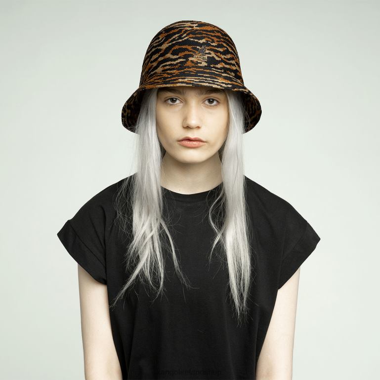 IE Kangol Carnival Casual Tan Tiger Unisex Accessories 6B26V573