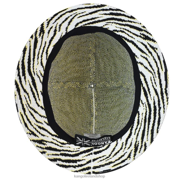 IE Kangol Carnival Casual White Zebra Unisex Accessories 6B26V574