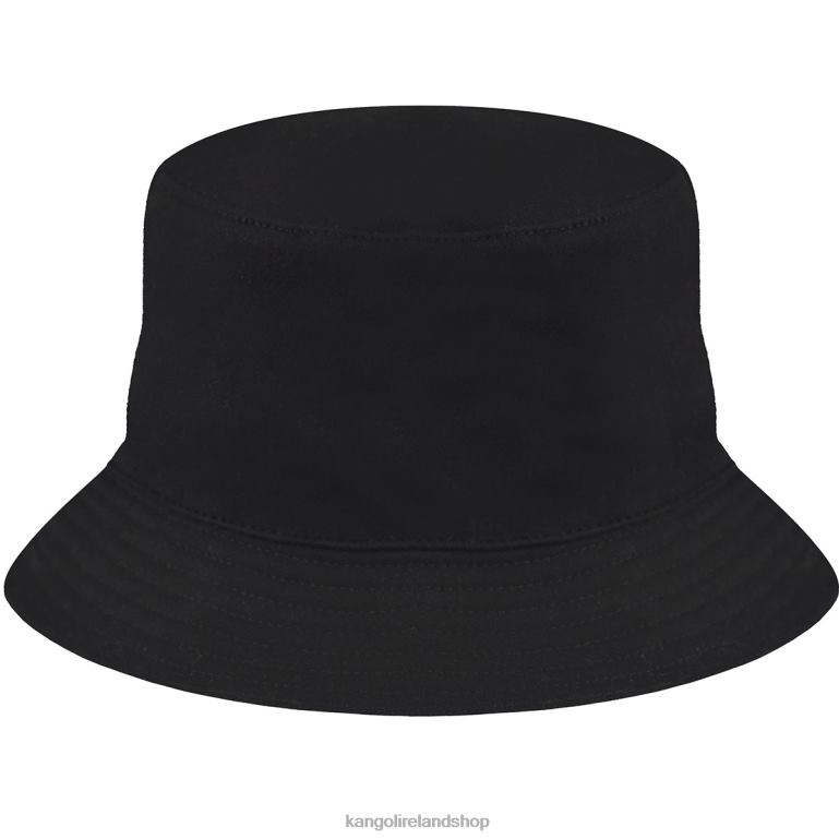 IE Kangol Club Rev Bucket Black Unisex Accessories 6B26V546