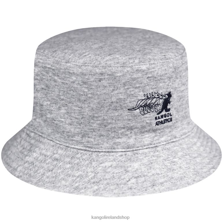 IE Kangol Club Rev Bucket Light Grey Heather Unisex Accessories 6B26V547