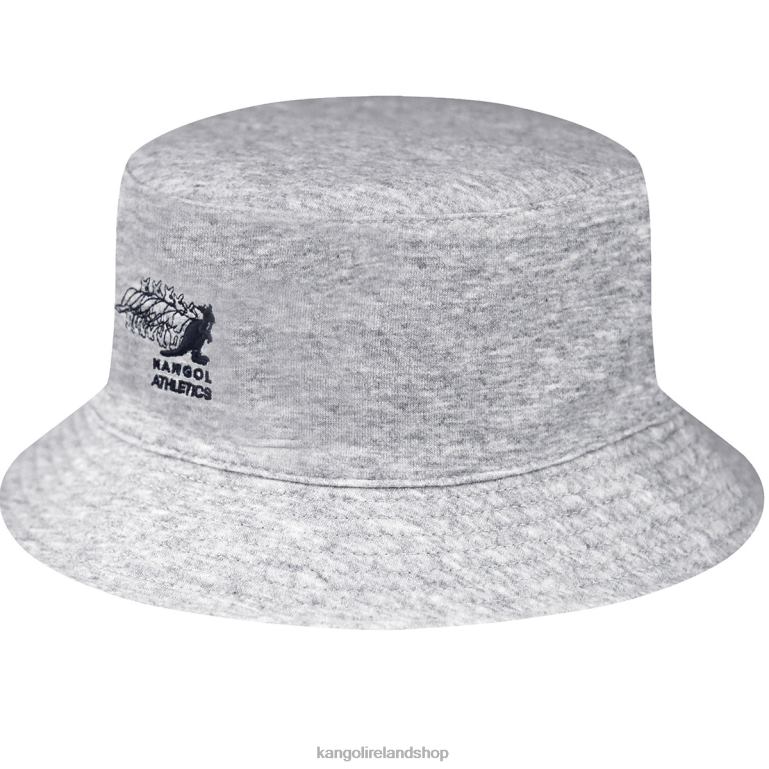 IE Kangol Club Rev Bucket Light Grey Heather Unisex Accessories 6B26V547