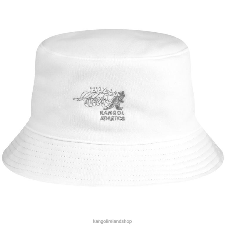 IE Kangol Club Rev Bucket White Unisex Accessories 6B26V548