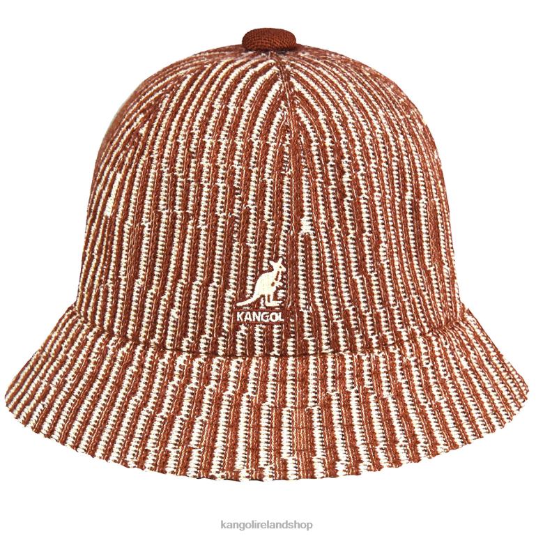 IE Kangol Contour Wave Casual Mahogany/Cream Unisex Accessories 6B26V560