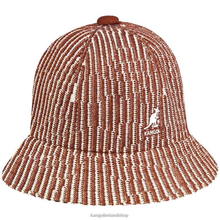 IE Kangol Contour Wave Casual Mahogany/Cream Unisex Accessories 6B26V560