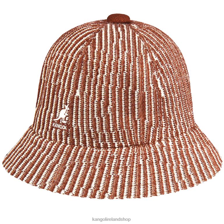 IE Kangol Contour Wave Casual Mahogany/Cream Unisex Accessories 6B26V560