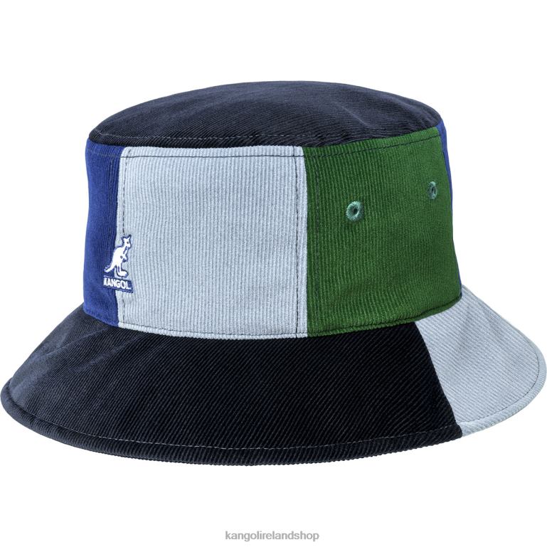 IE Kangol Contrast Pops Bucket Dark Blue/Multi Unisex Accessories 6B26V552