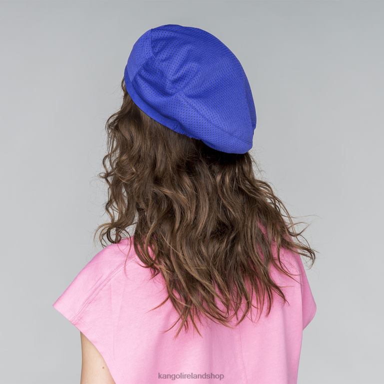 IE Kangol Coordinates Mask Beret Blue Unisex Accessories 6B26V420