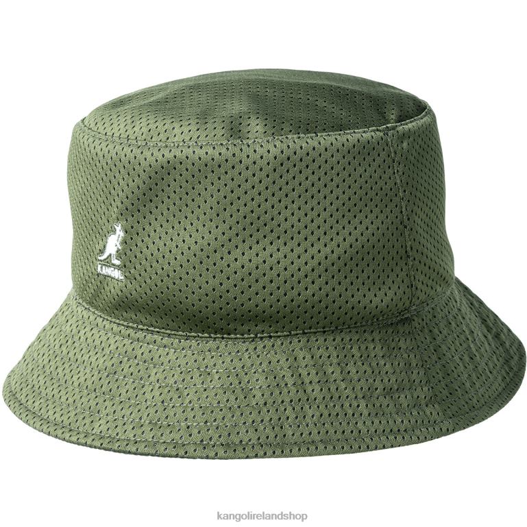 IE Kangol Coordinates Mask Bucket Olive Unisex Accessories 6B26V669