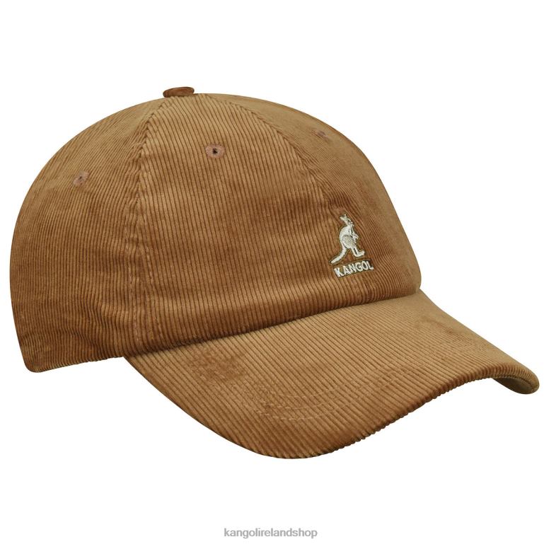 IE Kangol Cord Baseball Wood Unisex Accessories 6B26V384