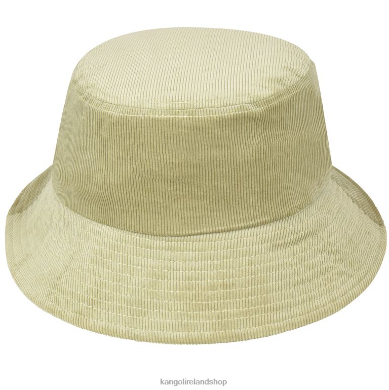 IE Kangol Cord Bucket Beige Unisex Accessories 6B26V722