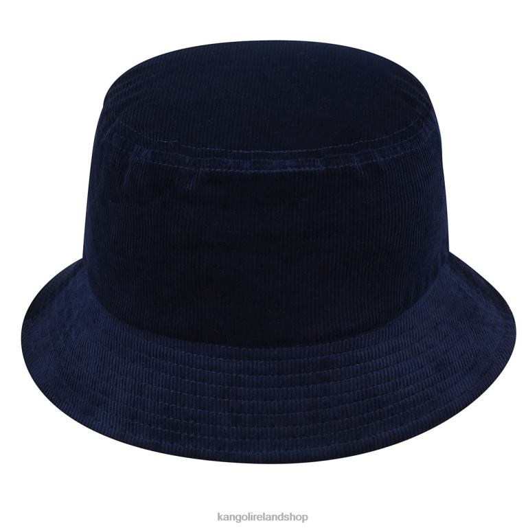 IE Kangol Cord Bucket Navy Unisex Accessories 6B26V725