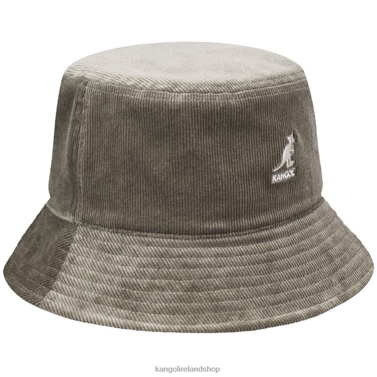 IE Kangol Cord Bucket Nickel Unisex Accessories 6B26V727