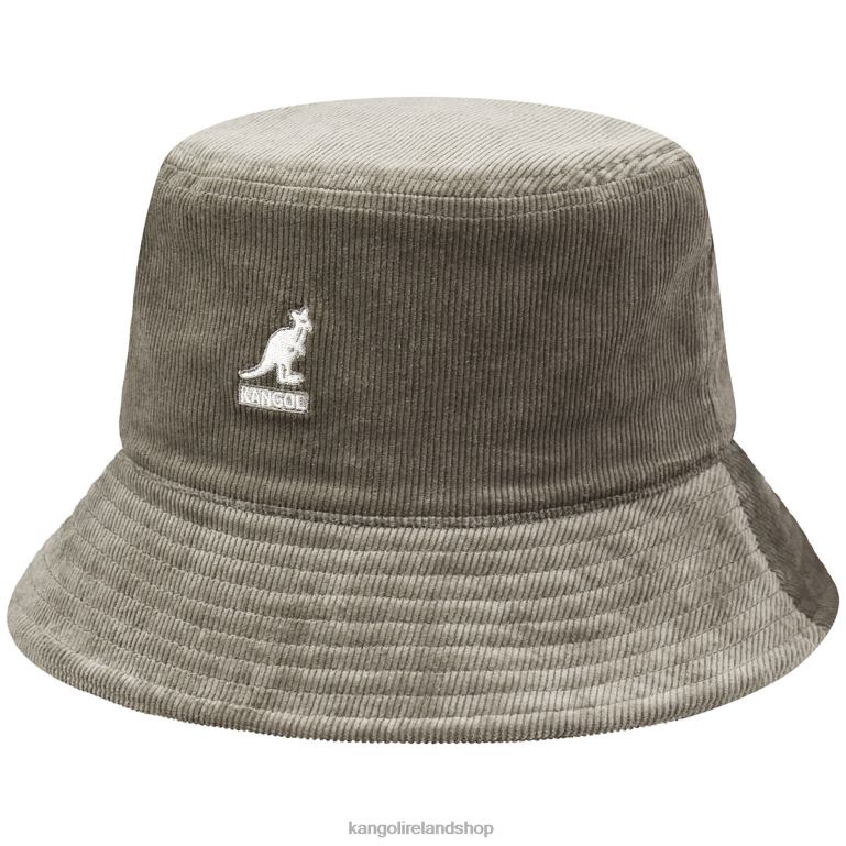 IE Kangol Cord Bucket Nickel Unisex Accessories 6B26V727