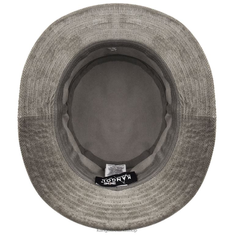 IE Kangol Cord Bucket Nickel Unisex Accessories 6B26V727