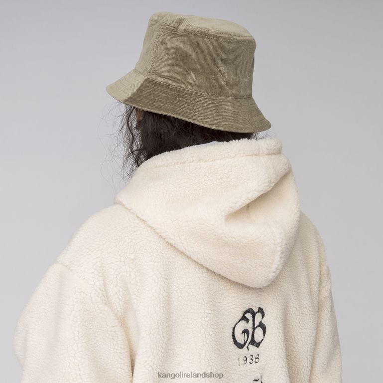 IE Kangol Cord Bucket Nickel Unisex Accessories 6B26V727