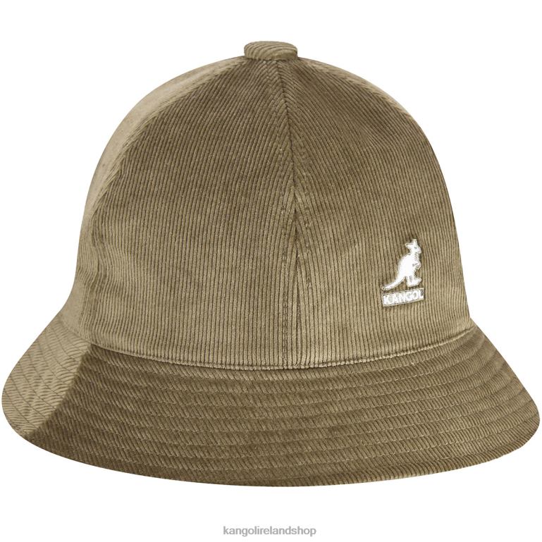 IE Kangol Cord Casual Beige Unisex Accessories 6B26V511