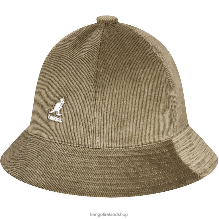 IE Kangol Cord Casual Beige Unisex Accessories 6B26V511