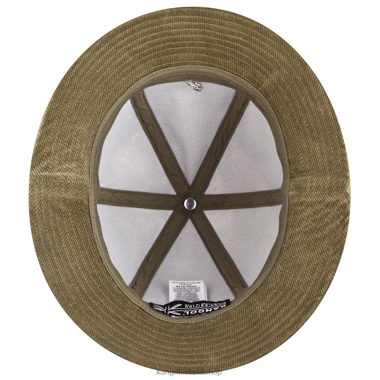 IE Kangol Cord Casual Beige Unisex Accessories 6B26V511