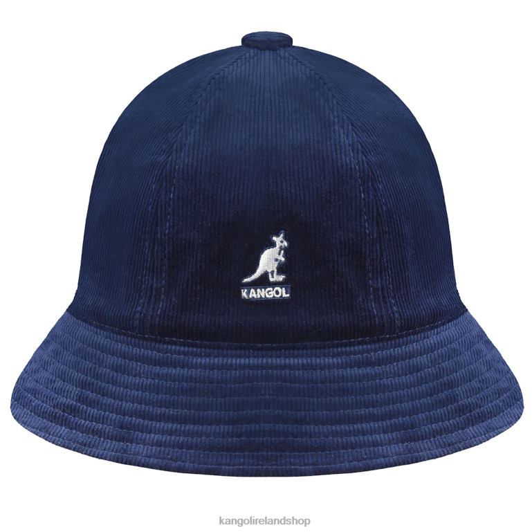 IE Kangol Cord Casual Navy Unisex Accessories 6B26V514