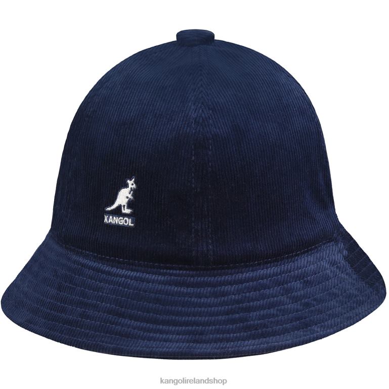 IE Kangol Cord Casual Navy Unisex Accessories 6B26V514