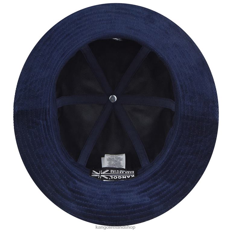 IE Kangol Cord Casual Navy Unisex Accessories 6B26V514