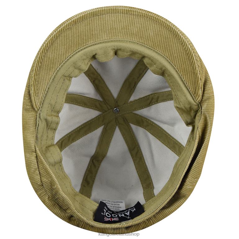 IE Kangol Cord Hawker Beige Unisex Accessories 6B26V776