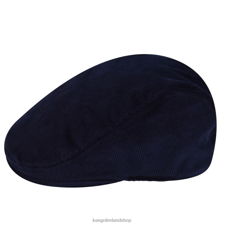 IE Kangol Cord Ivy Cap Navy Unisex Accessories 6B26V786