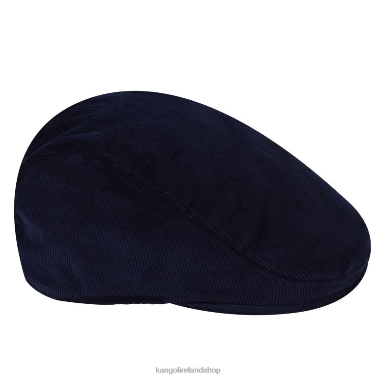 IE Kangol Cord Ivy Cap Navy Unisex Accessories 6B26V786