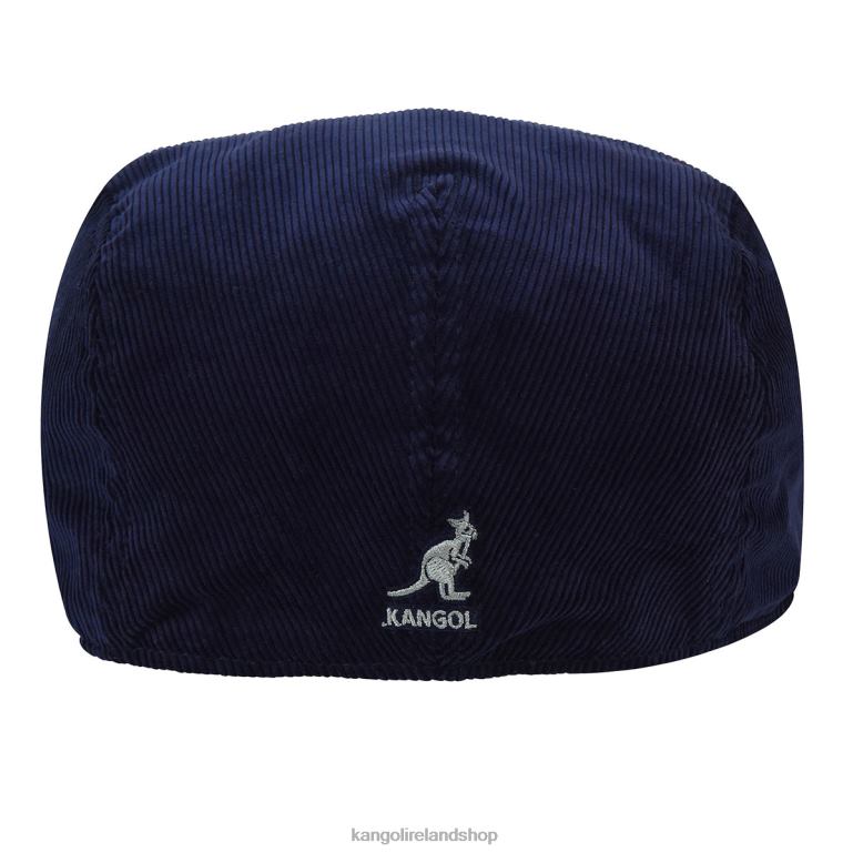 IE Kangol Cord Ivy Cap Navy Unisex Accessories 6B26V786