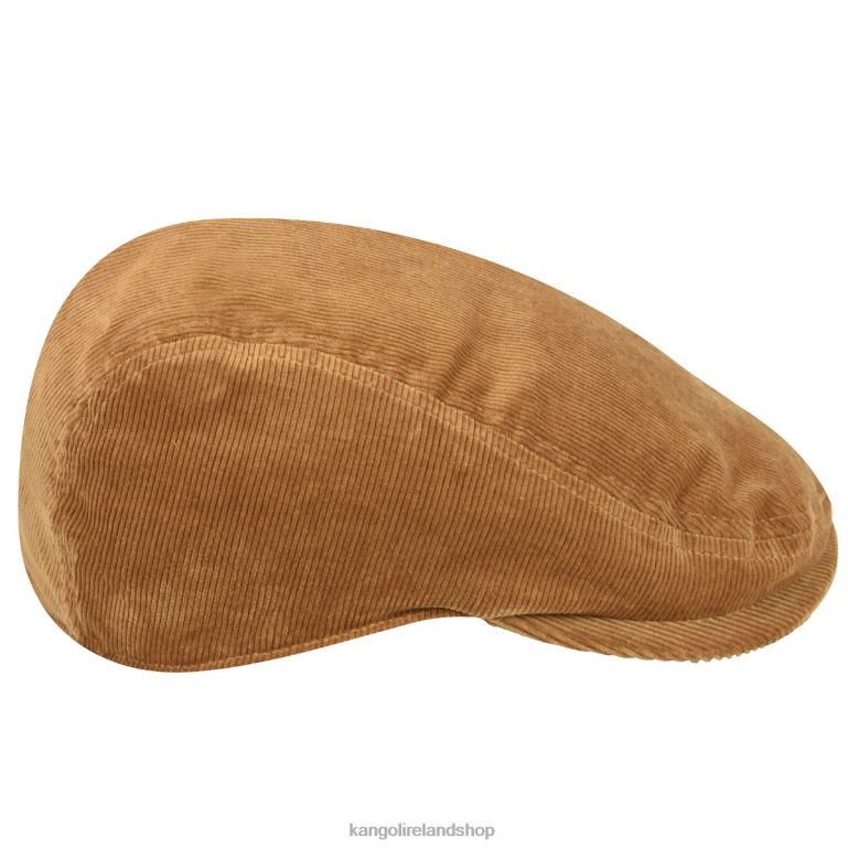 IE Kangol Cord Ivy Cap Wood Unisex Accessories 6B26V787