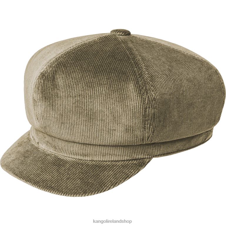 IE Kangol Cord Spitfire Beige Unisex Accessories 6B26V875