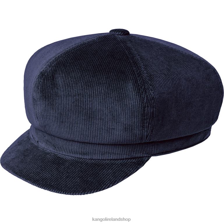IE Kangol Cord Spitfire Navy Unisex Accessories 6B26V878