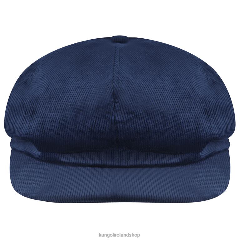 IE Kangol Cord Spitfire Navy Unisex Accessories 6B26V878