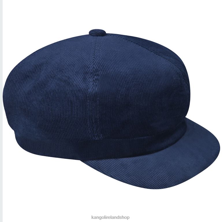IE Kangol Cord Spitfire Navy Unisex Accessories 6B26V878