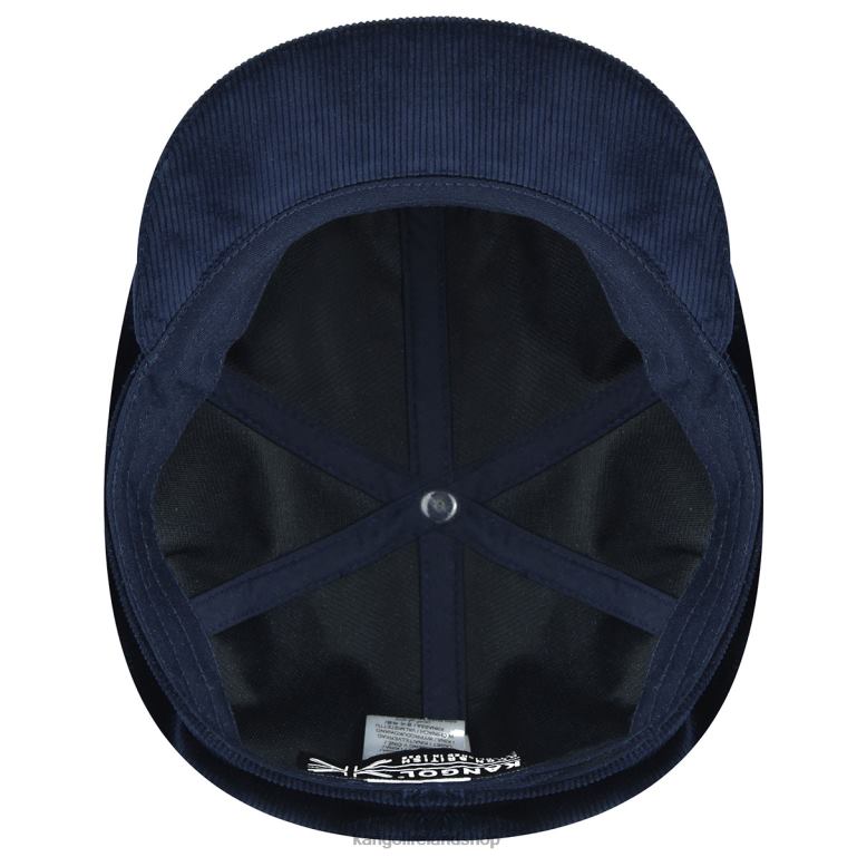 IE Kangol Cord Spitfire Navy Unisex Accessories 6B26V878