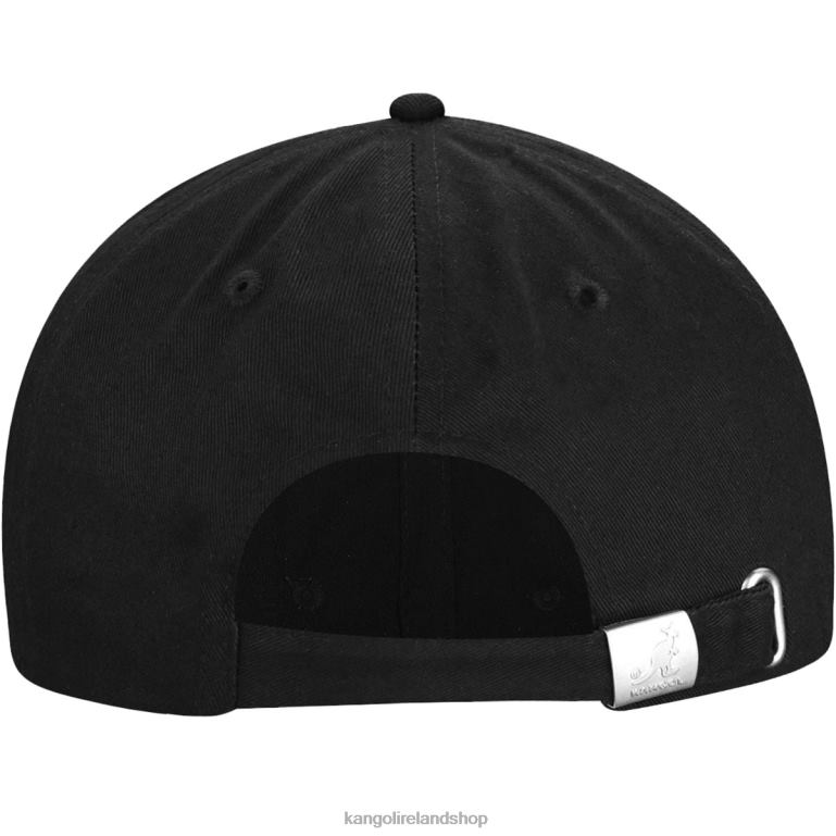 IE Kangol Cotton Adjustable Baseball Black Unisex Accessories 6B26V332