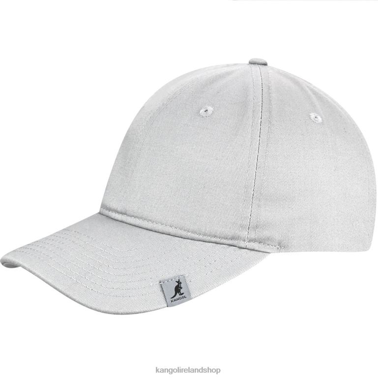 IE Kangol Cotton Adjustable Baseball Grey Unisex Accessories 6B26V333