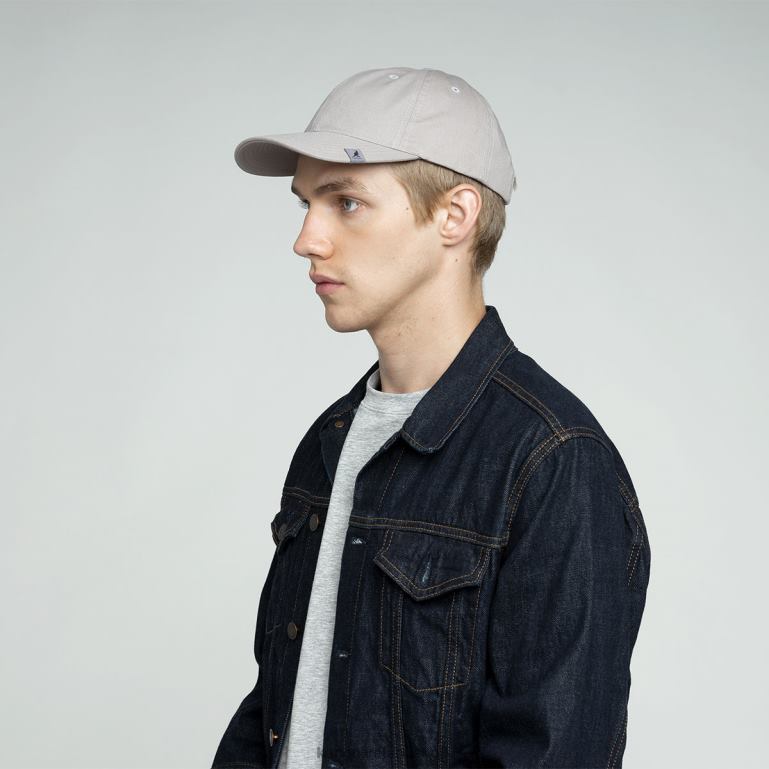 IE Kangol Cotton Adjustable Baseball Grey Unisex Accessories 6B26V333