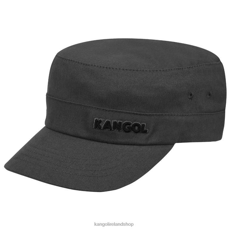 IE Kangol Cotton Twill Army Cap Grey Unisex Accessories 6B26V262