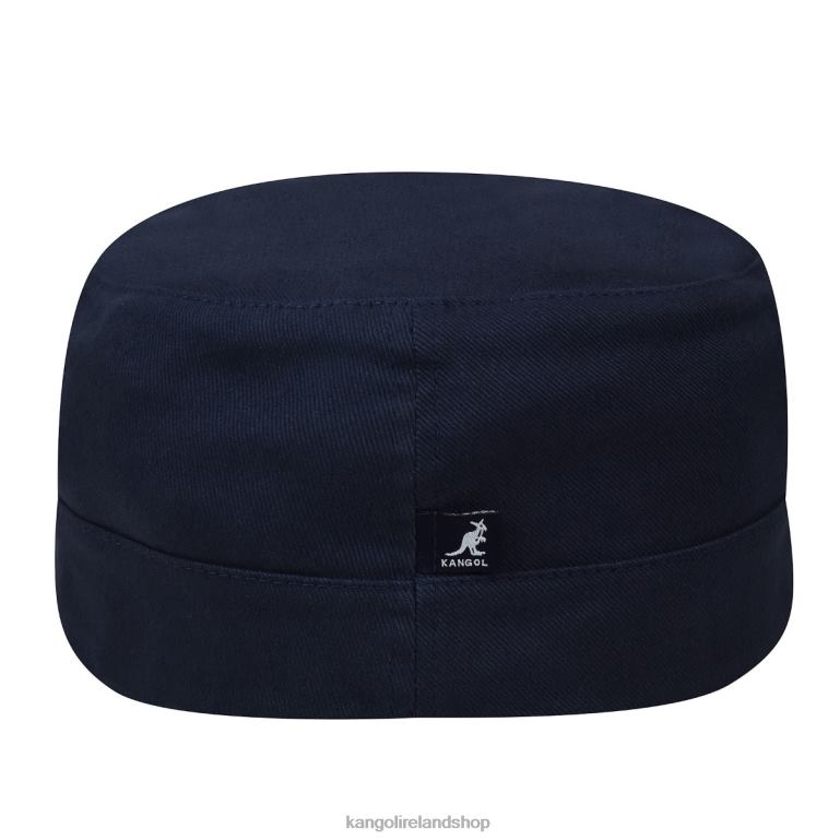 IE Kangol Cotton Twill Army Cap Navy Unisex Accessories 6B26V263