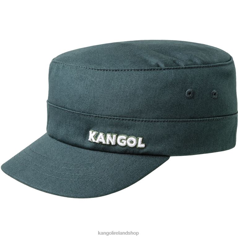IE Kangol Cotton Twill Army Cap Pine Unisex Accessories 6B26V264
