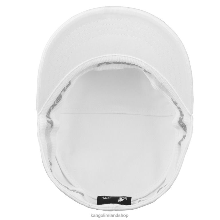 IE Kangol Cotton Twill Army Cap White Unisex Accessories 6B26V266