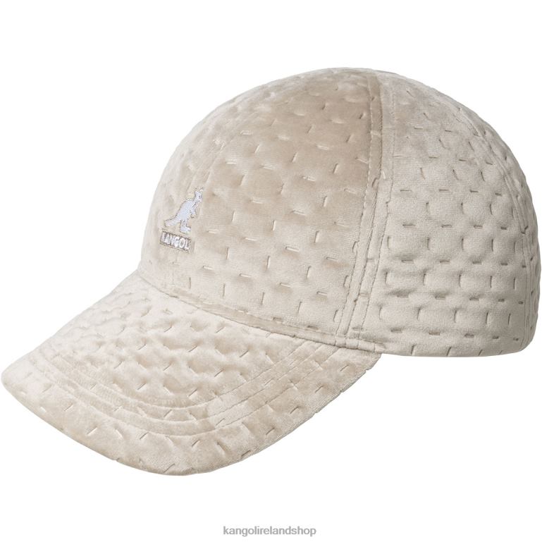 IE Kangol Dash Quilted Baseball Stone Unisex Accessories 6B26V358