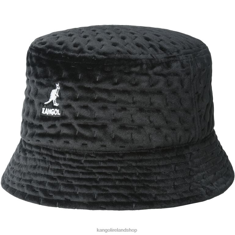 IE Kangol Dash Quilted Bin Black Unisex Accessories 6B26V679