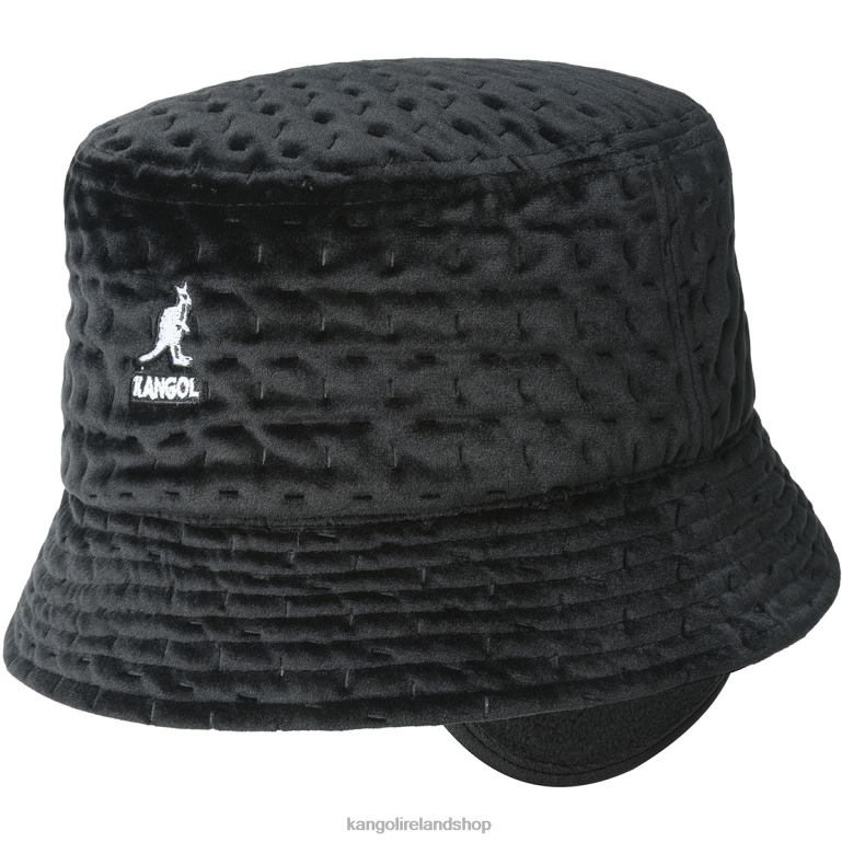 IE Kangol Dash Quilted Bin Black Unisex Accessories 6B26V679