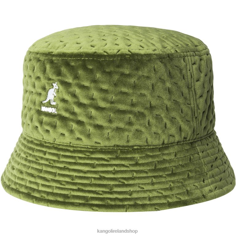 IE Kangol Dash Quilted Bin Oil Green Unisex Accessories 6B26V681