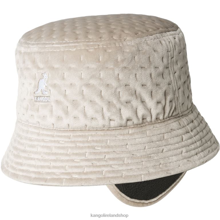 IE Kangol Dash Quilted Bin Stone Unisex Accessories 6B26V680