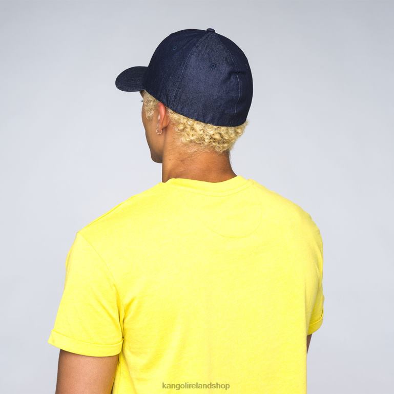 IE Kangol Denim Baseball Cap Indigo Unisex Accessories 6B26V335