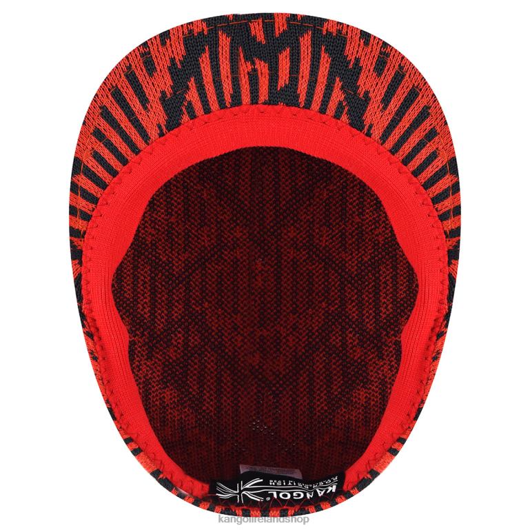 IE Kangol Falling Scales 504 Cherry Glow/Deep Springs Unisex Accessories 6B26V44